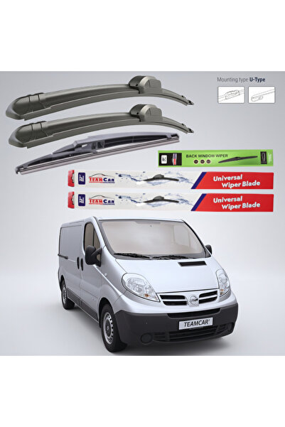 TEAMCAR Nissan Primastar VAN (2006–2014) Επίπεδες Υαλοκαθαριστήρες |   Πλήρες...