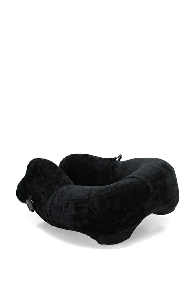 Travel Soft YASTIK SISMELI 5PR Siyah Unisex Boyun Yastığı