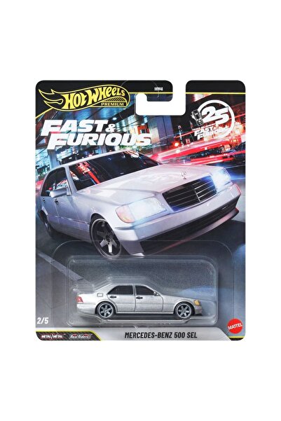 HOT WHEELS Premium Fast & Furious Mercedes Benz 500 Sel Model Car