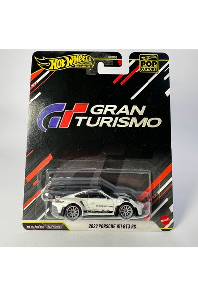 HOT WHEELS Premium Gran Turismo / 2022 Porsche 911 GT3 RS 1:64 Model Araba
