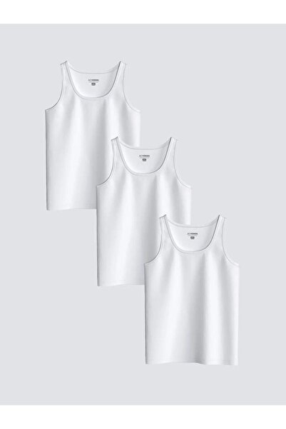 LC Waikiki Παιδικό Αθλητικό Μπλουζάκι με Λαιμόκοψη Τύπου Ποδηλάτου για Αγόρια...