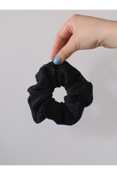 Noestudio Dantel Scrunchie 2’li Set Yumuşak Hacimli Saç Tokası Beyaz & Siyah ...