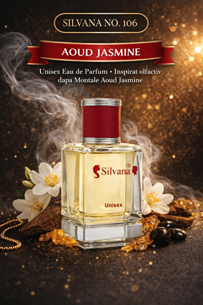 Silvana Άρωμα 106 Ουνισέξ Αούντ Γιασεμί 50ml – Κομψό, Ανατολίτικο, Μεγάλης Δι...