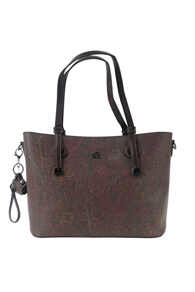 Carino Women's Bag with Decorative Patterns, Featuring a Luxurious Material a...
