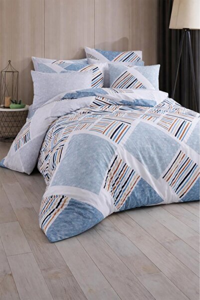 Çeyiz Diyarı Σετ Παπλωματοθήκης Διπλού Μεγέθους Pablos Petrol