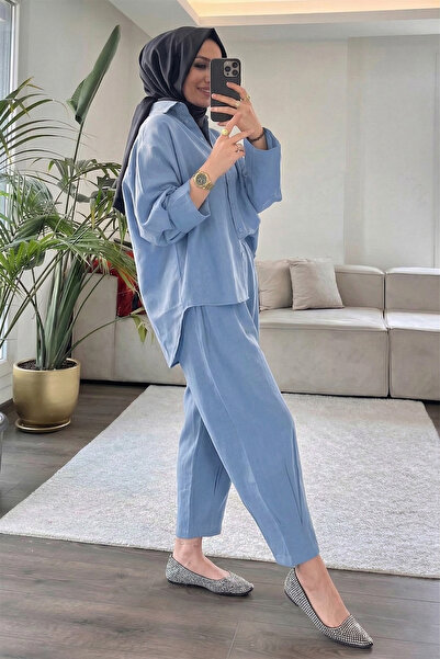 Suede Style 5629 - طقم نسائي أنيق ومريح من قماش مودال ناعم