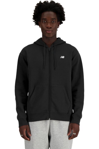 New Balance Φούτερ με στοιβαγμένο λογότυπο - MJ41501-BK