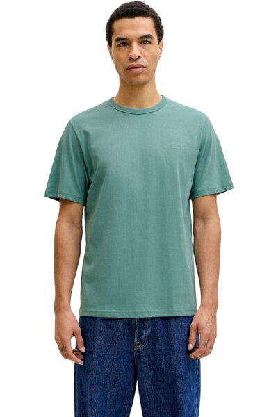 Jack & Jones JACK &JONES Κολεγιακό Λογότυπο Μπλουζάκι με Στρογγυλή Λαιμόκοψη ...