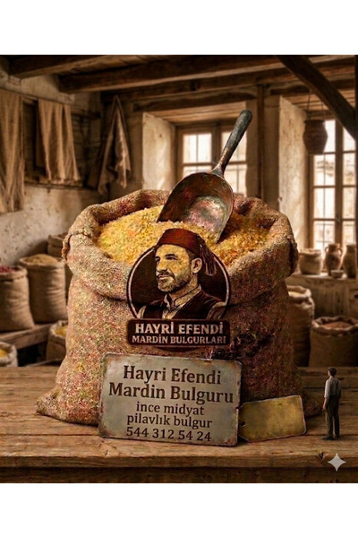 Hayriefendi İnce Midyat Pilavlik Bulgur (2kg)