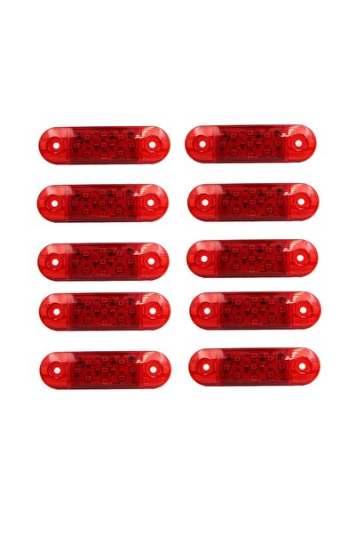ERK 10 τεμάχια Καθολικό φως πλευρικής σήμανσης LED για αυτοκίνητα και φορτηγά...