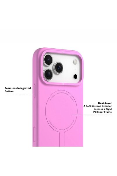 Youngkit iPhone 17 Pro MORANDI Series MLDcx Magnetic Silicone Back Case