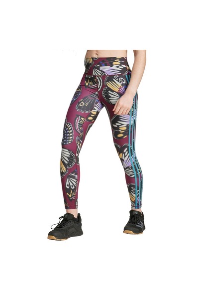 Adidas Sportswear ADIDAS X FARM W LEGGINGS ΜΑΥΡΟ/ΑΜΑΡΕΝΤ/ΕΝΕΙΝΚ M