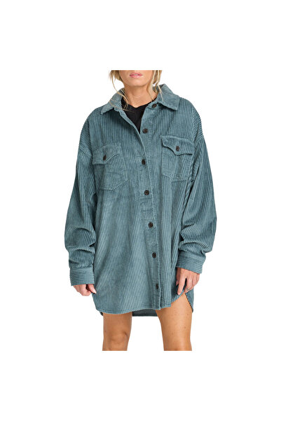 BİLLABONG ΦΟΡΕΜΑ-ΠΟΥΚΑΜΙΣΟ ΜΕ ΜΑΚΡΙΑ ΜΑΝΙΚΙΑ  "WINTER OCEAN " ΜΠΛΕ ΣΛΕΙΤΡΙ ΜΕ...