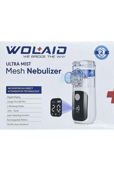 WOLAID جهاز استنشاق محمول بتقنية الرذاذ الفائق للأطفال والكبار