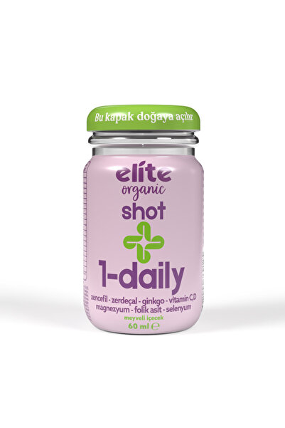 Elite Naturel Shot 1-Daily (Baharat ve Vitamin Mixli Meyveli İçecek) 60 ml