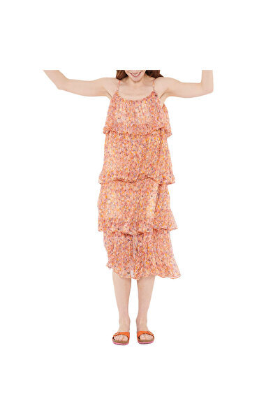 Femi Stories Μαρίνα Φόρεμα Χίπικο Λιβάδι Σ