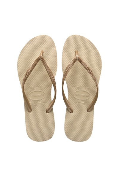 Havaianas ΛΕΠΤΑ ΣΑΝΔΑΛΙΑ ΣΑΝΤΡΙΜΟ ΓΚΡΙ/ΑΝΟΙΧΤΟ ΧΡΥΣΟ 41-42