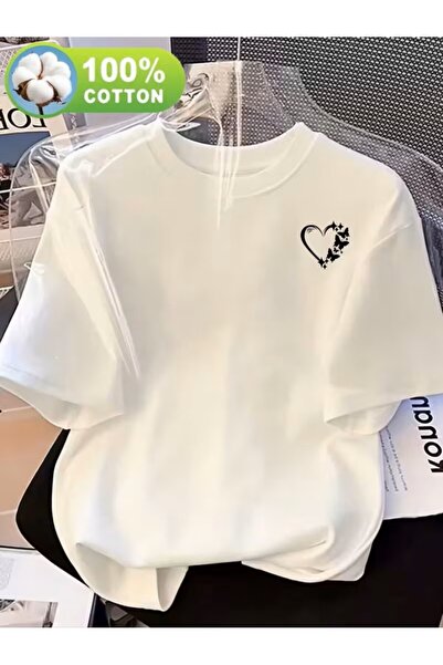 yombaa Μπλουζάκι με στάμπα. Κοντομάνικο καλοκαιρινό & ανοιξιάτικο casual τοπ,...