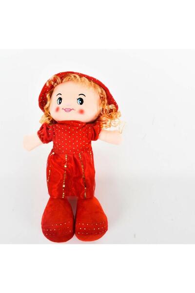 Rally Soft Cloth Doll with Red Dress