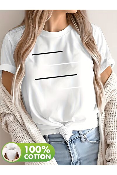 yombaa Μπλουζάκι με στάμπα. Κοντομάνικο καλοκαιρινό & ανοιξιάτικο casual τοπ,...