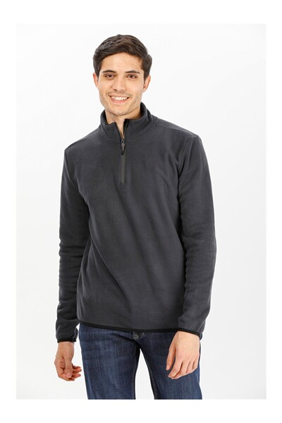 Exuma Half Zip Melange Polar m