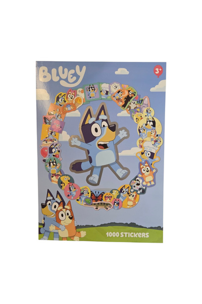 Noname Sticker Book with 1000 Stickers - Bluey