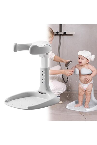 Powermaster SN-29260 Bebek ve Çocuk Yıkama Banyo Yardımcı Standı Boy Ayarlı v...