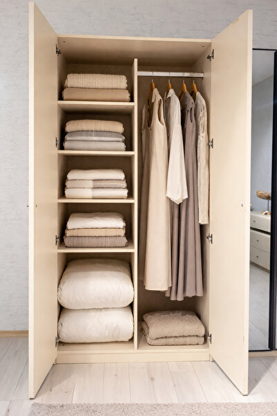 ossi Okyanus iki kapılı giyinme dolabı