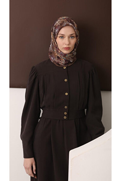 EL&BA GİYİM Carmela Desen Scarf Brown
