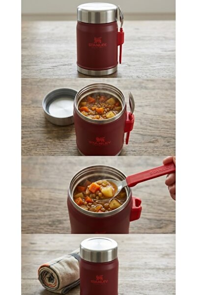 Stanley Classic Legendary Kaşıklı Yemek Termosu 0.4L