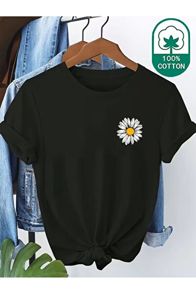 oneagılyazı Μπλουζάκι με στάμπα. Κοντομάνικο καλοκαιρινό & ανοιξιάτικο casual...