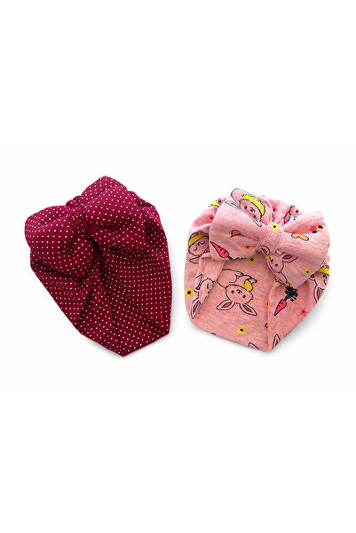 SANTRALBEBE Κοριτσίστικη μπαντάνα 2 τεμαχίων