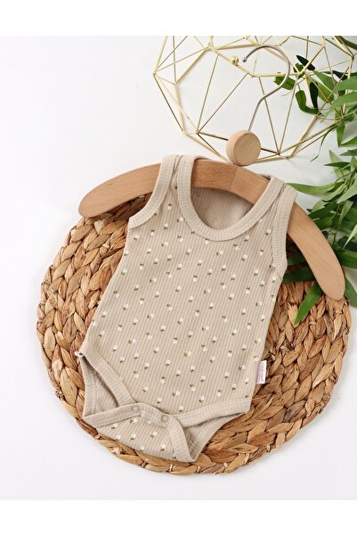 MiniKids Βρεφικό κορμάκι, Καμιζόλα Ace Trase κρεμ