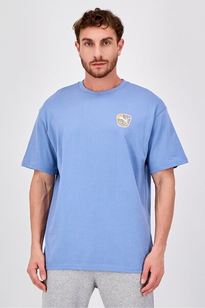 Puma Men Sportswear Fit Short Sleeve Outdoor T-Shirt, Slate Blue