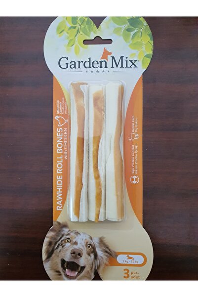 Gardenmix Tavuklu Çubuk deri kemik 3*15 cm