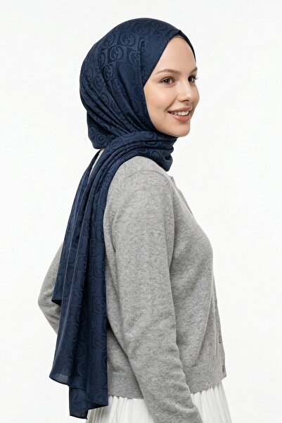 InStyle Βαμβακερό σάλι με σχέδιο G, ινδικό ζακάρ