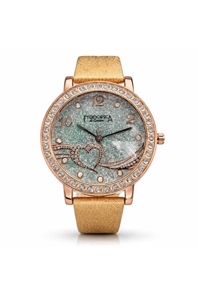 Francesca di Geneva Wristwatch, women, Francesca di Geneva, Brown Strap