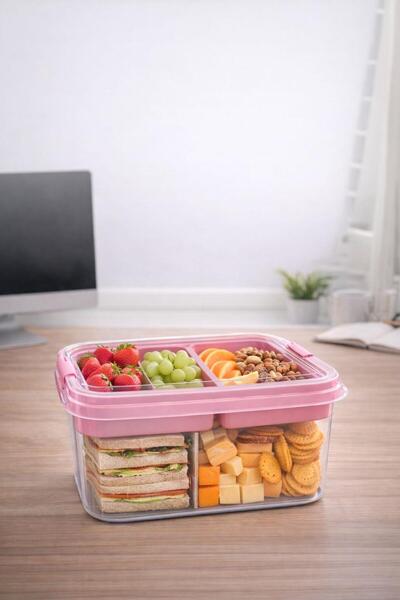 SELKA HOME Organizer Box with Compartments