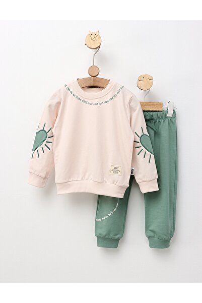 MiniKids MNT KIDS στολές, κρεμ-πράσινο μοντέλο.