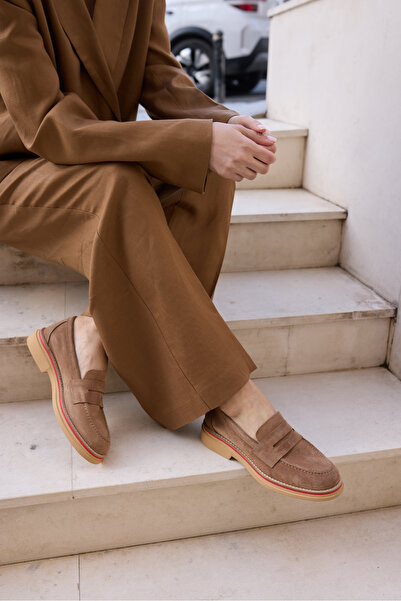 ANGELİNA JONES FASVERO ΓΥΝΑΙΚΕΙΑ ΠΑΠΟΥΤΣΙΑ LOAFER ΑΠΟ ΓΝΗΣΙΟ ΔΕΡΜΑ ΣΕ ΑΠΟΧΡΩΣ...