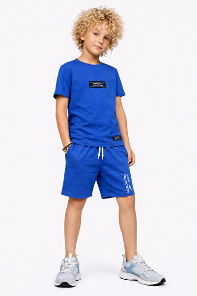 Juniors Children's Shorts Summer Top and Bottom 2-Piece Set 100% Cotton