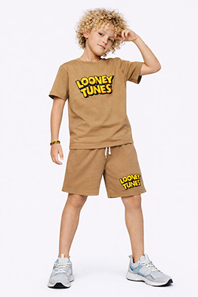 Juniors Children's Shorts Summer Top and Bottom 2-Piece Set 100% Cotton