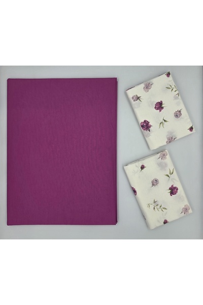 pınarhome collectıon 100% Organic Cotton Fabric Solid Color (Without Elastic)...