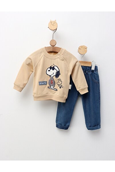 MiniKids Compleu Snoopy Stars, μοντέλο μπεζ