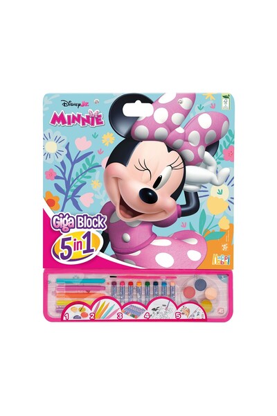 AS COMPANY AS Giga Μπλοκ Ζωγραφικής 5 σε 1 Χαριτωμένη Μίνι (1023-62760)