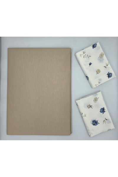 pınarhome collectıon 100% Organic Cotton Fabric Solid Color (Without Elastic)...