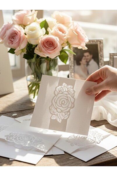 Armada Σετ 24 Λευκών Ζωνών Πρόσκλησης (Ζώνη Φακέλου) - Διακοσμητική Ταινία Κλ...