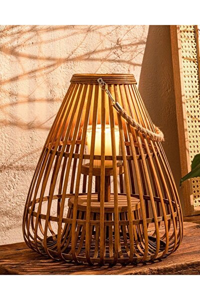English Home Gelince Haber Ver Glance Bambu Fener Kahve