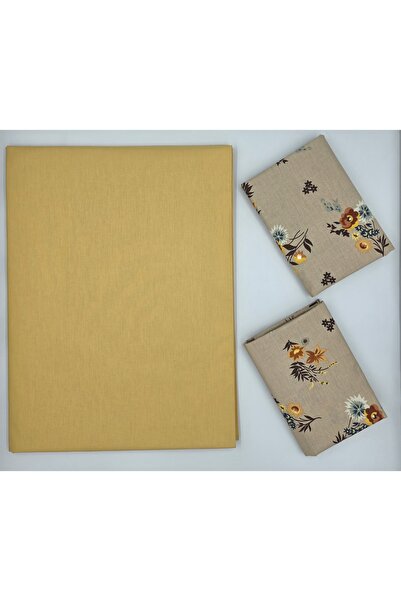 pınarhome collectıon 100% Organic Cotton Fabric Solid Color (Without Elastic)...