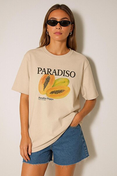 BENROMA Paradiso Printed T-Shirt Oversized Unisex T-Shirt 1Pv1